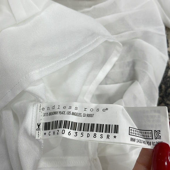 ENDLESS ROSE Pleated One Shoulder Dress - Picture 8 of 11